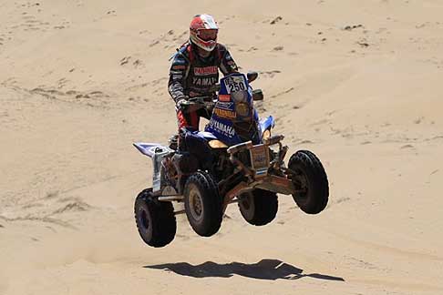 Dakar 2013 - Dakar 12 stage quads Yamaha di Marcos Patronelli leader classifica generale