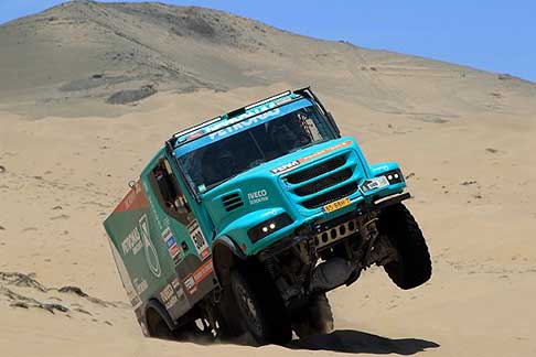 Dakar 2013 - Dakar 12 stage truck Iveco di Gerard De Rooy