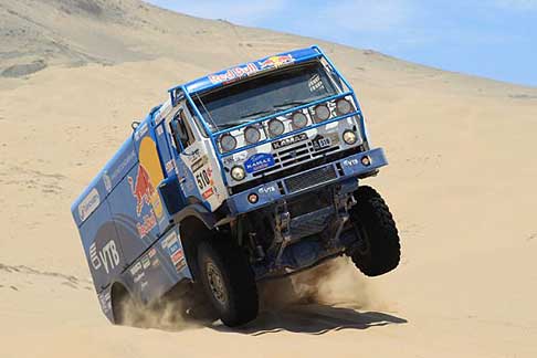 Dakar 2013 - Dakar 12 stage truck Kamaz del driver Andrey Karginov vincitore di tappa