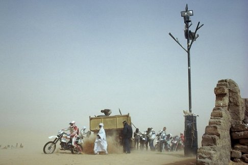 Bikers - Dakar 2012 7ma tappa anello di Copiap bike atmosfere