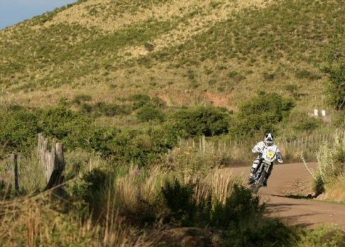 Dakar 2012 - Il tricolore  rappresentato da Alessandro Botturi e Paolo Ceci, entrambi con la Ktm, e Alessandro Zanotti con la TM. 