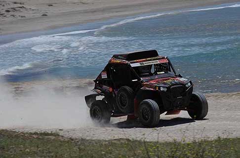 Yamaha - Dakar 2012 racing cars prima tappa Mar del Plata - Santa Rosa de la Pampa in terra Argentina