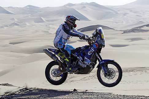 Dakar 2013 - Dakar 2013 III stage con la motocross Yamaha