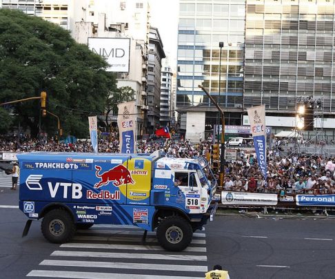 Kamaz - Rally Dakar 2011 camion Kamaz 4326