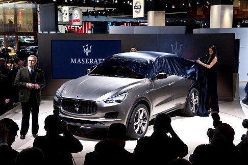 Maserati - Debutto del Suv Maserati Kubang a Detroit Auto Show 2012