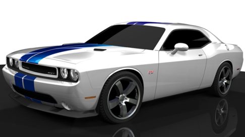 Dodge - Dodge Challenger_392 white