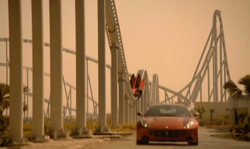 Ferrari - Ferrari FF al parco divertimenti di Abu Dhabi