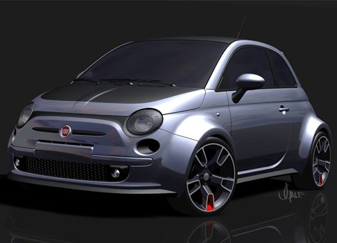 Fiat - Fiat 500 Concept versione tunning Mopar