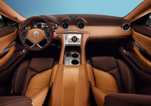 Fisker - Fisker-karma interni vettura della Bridge of Weir Leather Company