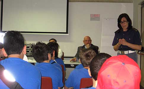 Gli Eco viaggi di GulliCAR - Lezione sulla autostrada A14 presso la sede dell'ottavo tronco autostradale A14