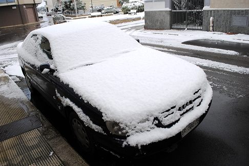 Neve - Nevicata ad Acquaviva delle Fonti - Bari