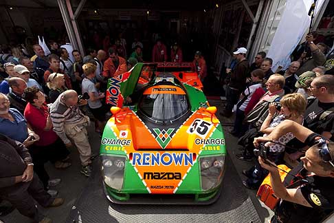 Mazda - Mazda 787B Le Mans si aggiudica lo status di leggenda di 24 ore di Le Mans - Mazda Le Mans 2011