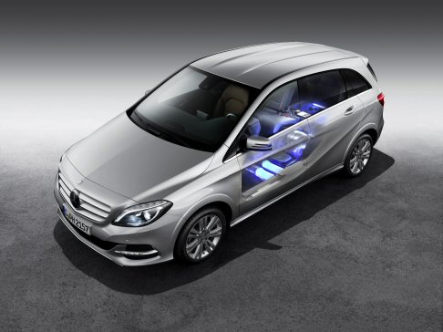 Mercedes - Con lalimentazione a metano i consumi di B 200 Natural Gas Drive da 115 kW (156 CV) sono pari a soli 4,2 kg/100 km, mentre le emissioni di CO2 sono di 115 g/100 km.