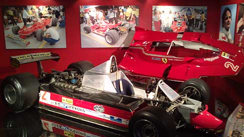 Ferrari - Monoposto Ferrari 312 T5 di Gilles Villeneuve al Museo di Torino