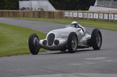 Mercedes - Monoposto storica Mercedes-Benz al Goodwood Festival of Speed