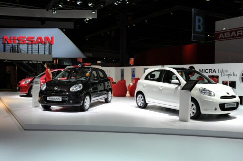 Nissan - Al Motor Show di Parigi 2012, Nissan sceglie un approccio spettacolare, puntando sulla variet della sua gamma, costituita da veicoli interessantissimi.