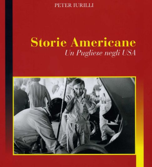 Ferrari - copertina del libro Storie Americane Un Pugliese negli USA di Peter Iurilli. Libro con circa 190 pagine