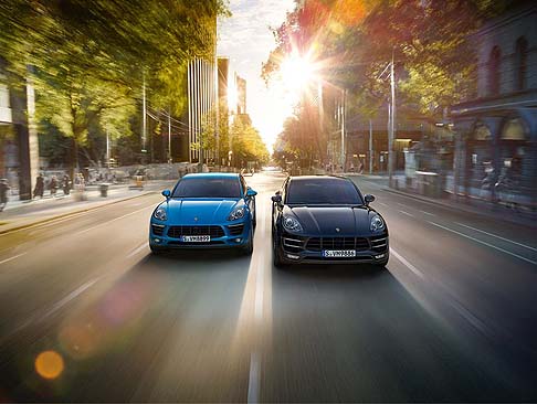 Porsche - Macan S Diesel viene proposta con il motore turbodiesel 3,0 litri V6 da 250 CV.