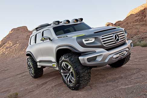 Mercedes - Possente fuoristrada futuristico Mercedes-Benz Ener G Force