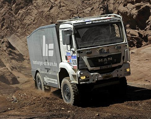 Ginaf - Dakar 2011 camion Ginaf