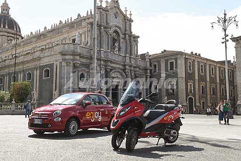 Enjoy - Scooter car Sharing di Enjoy sbarcano a Catania