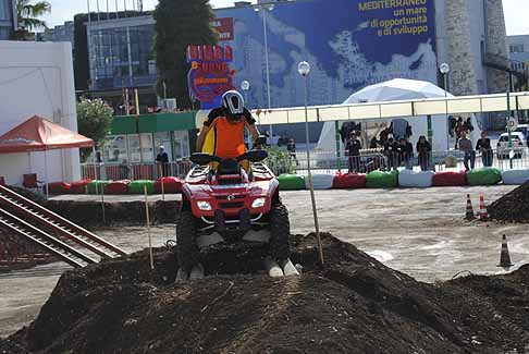 Ingresso Fiera - Show dei Quad alla Fiera del Levante di Bari