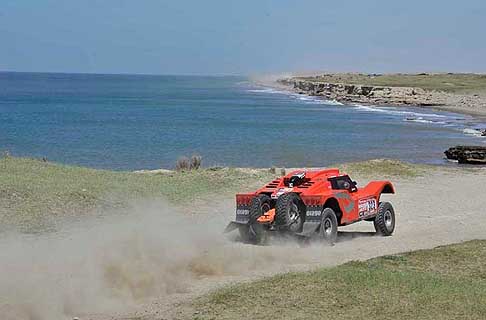 Yamaha - Dakar 2012 Smg Duggy con il duo Errandonea Bernard (AND) - Debron Arnaud (FRA)