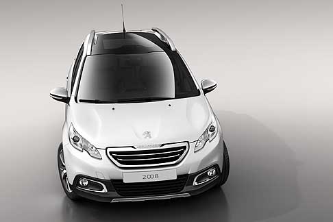 Peugeot - Peugeot 2008 crossover compatto prime immagini ufficiali