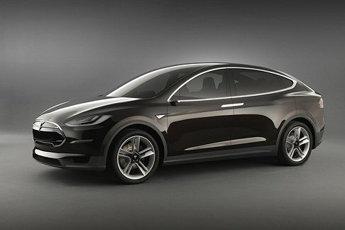 Tesla Motors - Il crossover a trazione elettrica <b>Model X Concept</b>  destinato a rappresentare un autentica rivoluzione nel campo della mobilit green.