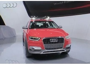 Audi al Salone di Detroit 2012 con la concept Q3 Vail