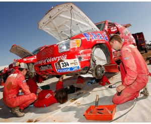 Dakar 7^ tappa vince Lopez per la bike, tripletta Volkswagen per le auto