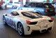 Una Ferrari 458 Italia che tifa Barcellona