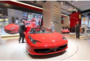 Ferrari 458 Spider, presentata al Salone di Francoforte