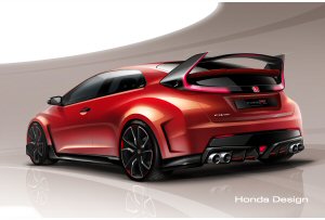 Honda Civic Type R Concept, debutto mondiale al Motor Show di Ginevra 
