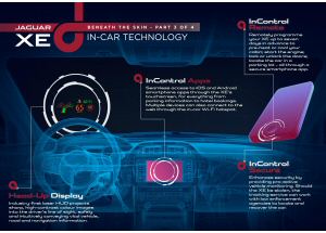 Jaguar XE, infotainment allavanguardia