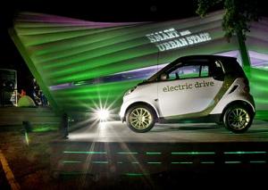 Smart Urban Stage, lelettrica Mercedes in mostra a Roma