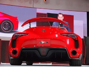 Toyota FT  1, la supercar presentata a Detroit 