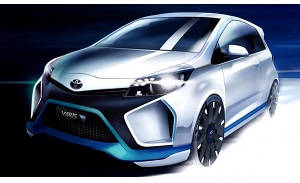 Toyota Yaris Hybrid-R, la concept car al Salone di Francoforte