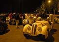 BMW 328 del 1938 con il driver tedesco Jung e il navigatore italiano DAvanzo alle Mille Miglia 2013