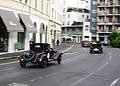 Mercedes-Benz 500 K driver Lange tedesco a via alle Mille Miglia 2013