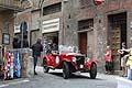 OM 665 Superba MM del 1927 con duo Fendt tedeschi arrivo a Siena delle 1000 Miglia 2013