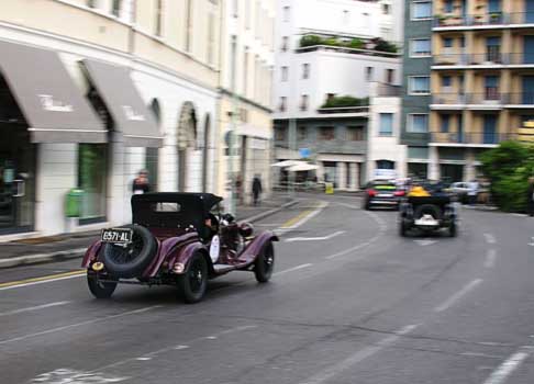 Mercedes-Benz - Mercedes-Benz 500 K driver Lange tedesco a via alle Mille Miglia 2013