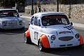 Fiat 500 racing pilota Napoletano Pietro, serpentone finale alla Coppa Selva di Fasano edizione 2015