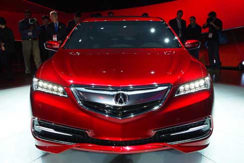 Acura - Attesa debuttante al North American International Auto Show di Detroit, Acura TLX Concept rappresenta la proposta del brand di lusso del marchio Honda per la gamma futura.