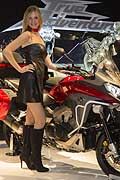 Hostess e moto Honda Crossrunner allEicma 2014