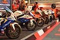 Esposizione moto sportive sezione Ccorse allEICMA 2015 di Milano