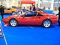 Fiammante Ferrari 208 Turbo del 1984 rossa allExpolevante di Bari