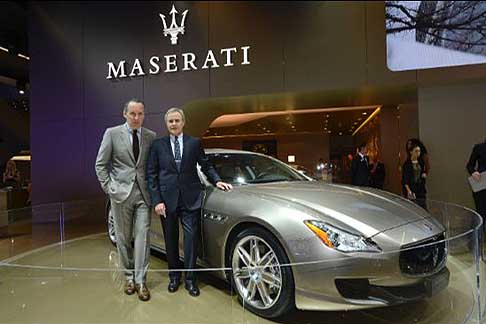 Maserati - Maserati Quattroporte by Ermenegildo Zegna Limited Edition prototipo con Gildo Zegna e Harald J Westera