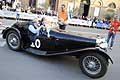 Jagua SS100 auto storica del 1936 con a bordo Roberto Loi presidente ACI al 4^ Rievocazione del Gran Premio di Bari