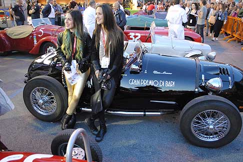 GP di Bari 2015 - Bellissima auto storica del duo femminile Valentina Chicco e Giorgia Di Donna al Gran Premio di Bari 2015